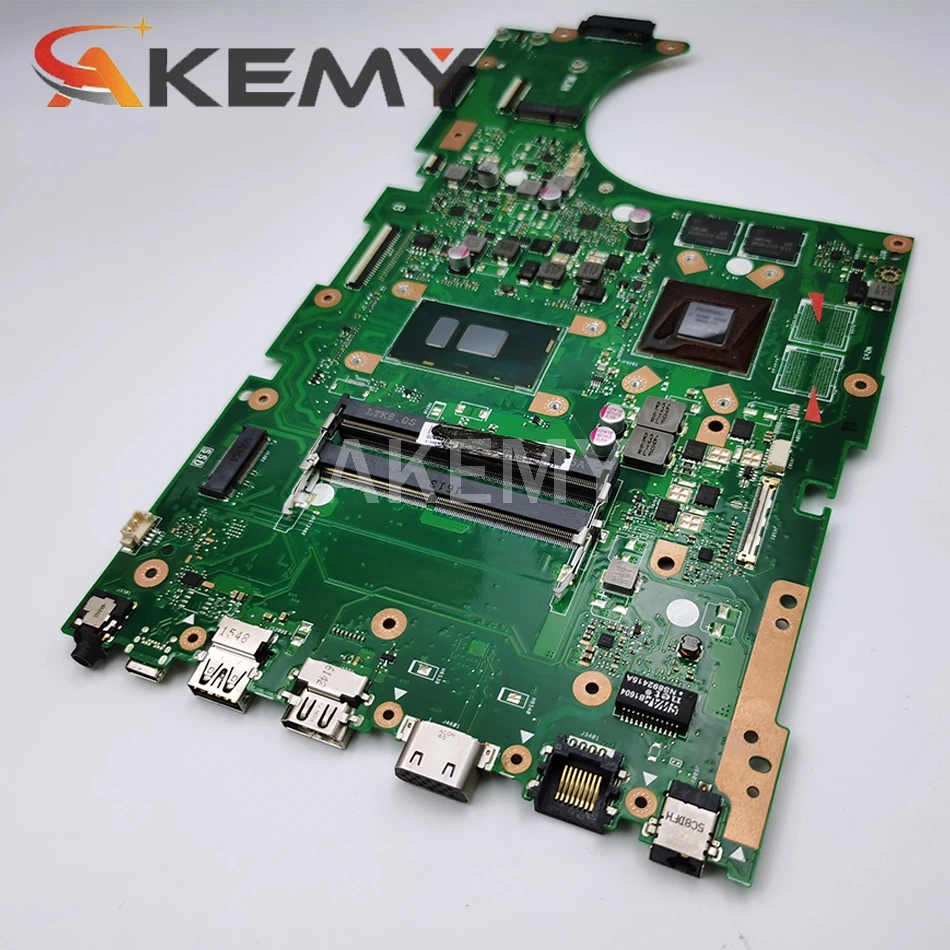 

For Asus X756UW X756UQK X756UQ X756UR X756UWK X756UV X756UXM X756U laptop motherboard mainboard I7-6500U 940MX /2GB DDR4