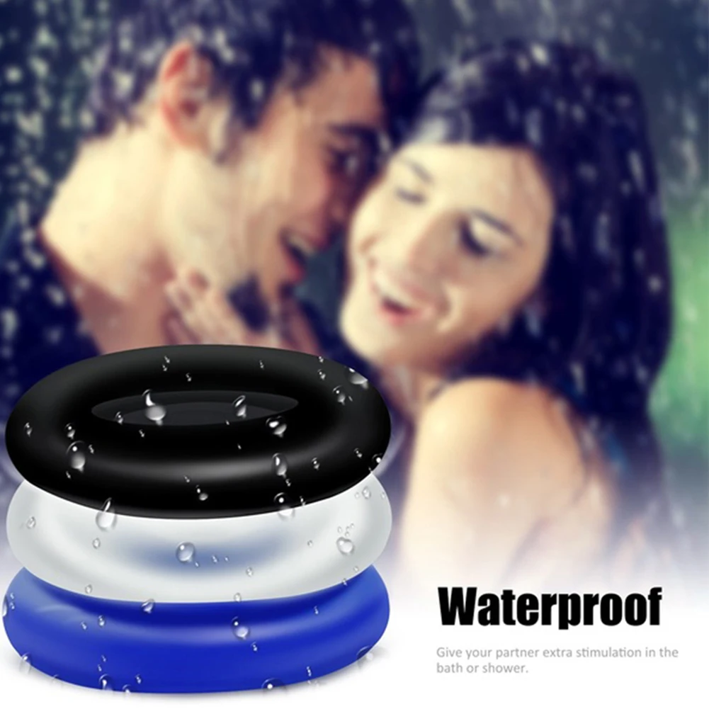 3 шт./компл. мужские круглые кольца с задержкой полового акта бусинами товары для