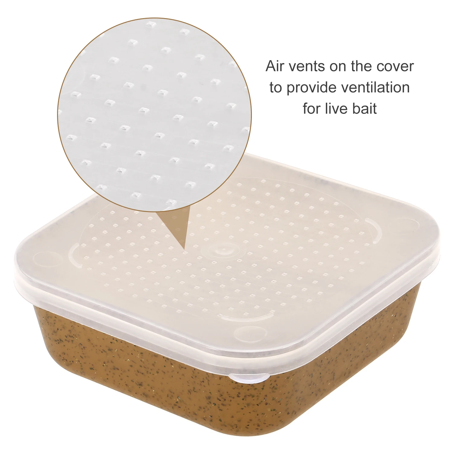 Чехол для хранения рыболовной приманки пластиковая коробка рыболовных снастей