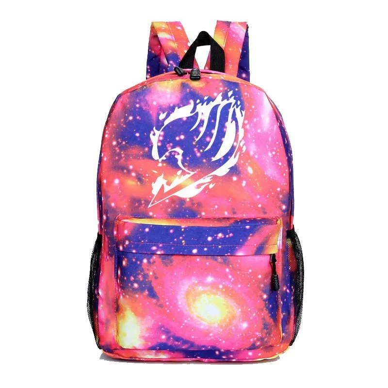 

Fairy Tail Galaxy Schoolbag Fashion Popular Elements Boys Girls School Rucksack