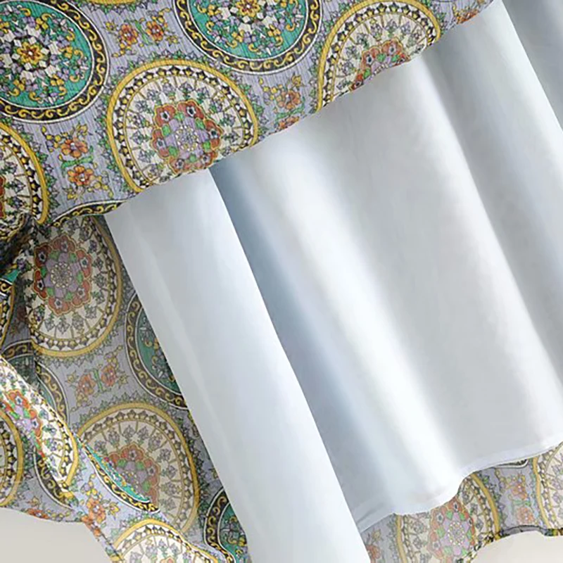 Женское шифоновое длинное платье HiloRill Повседневное миди с цветочным принтом v