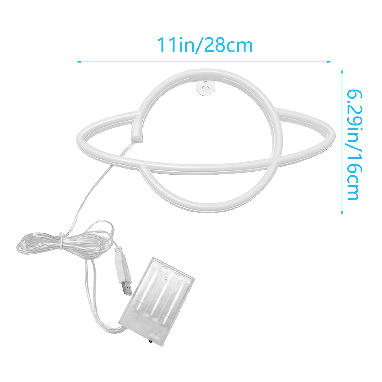 

LED Planet Neon Light Universe Shape Ornaments Net Red Decoration Night Light Bar Halloween Party Decoration Light Gift