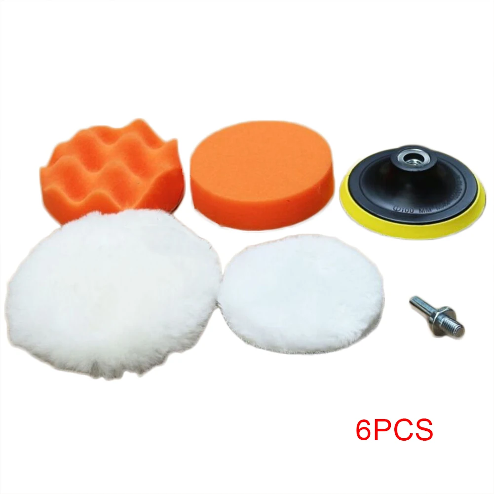 Набор для полировки автомобиля опорная пластина сверло хвостовик