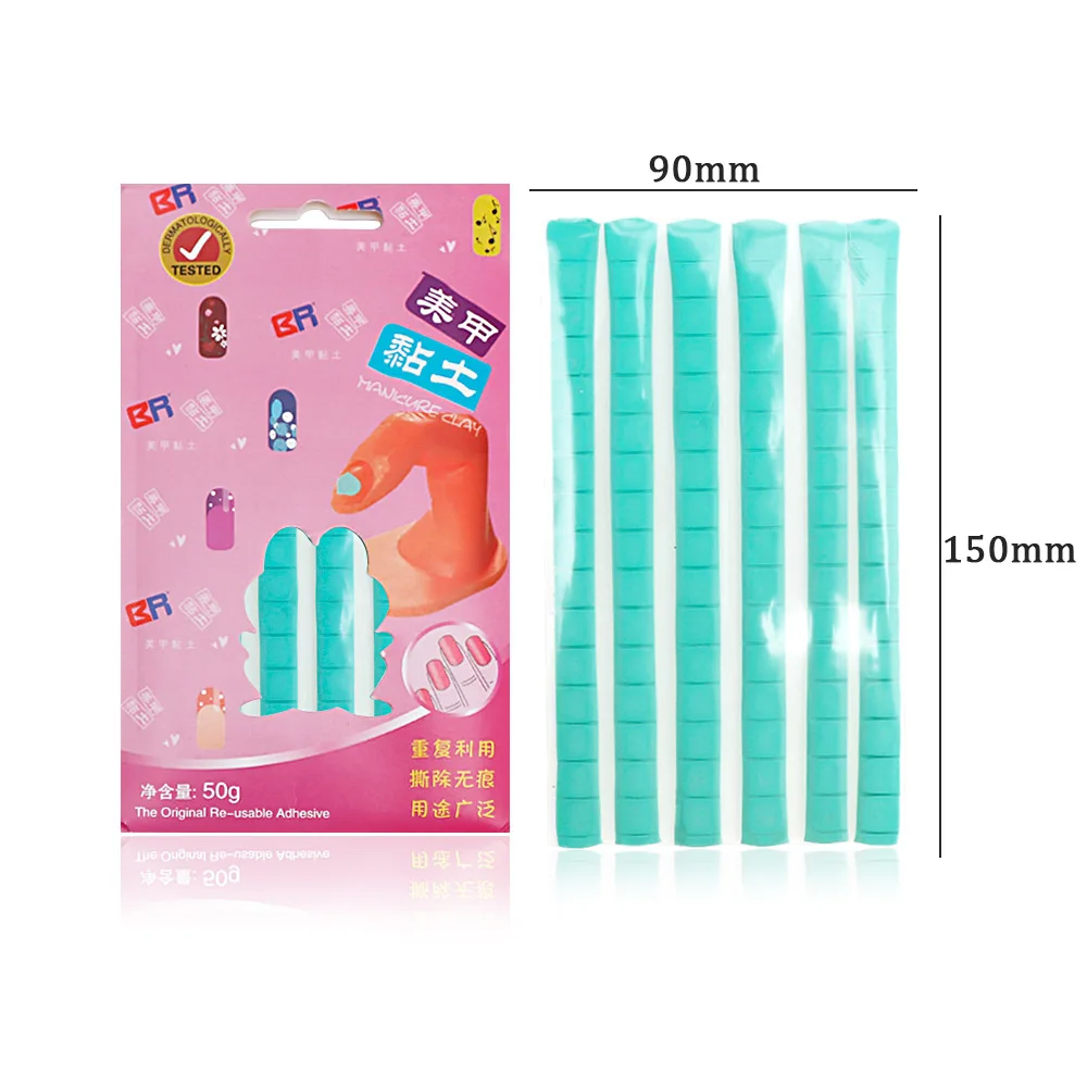 1 УФ гель лак для ногтей Клей клеевая глина многоразовая глины Сделай Сам стойка