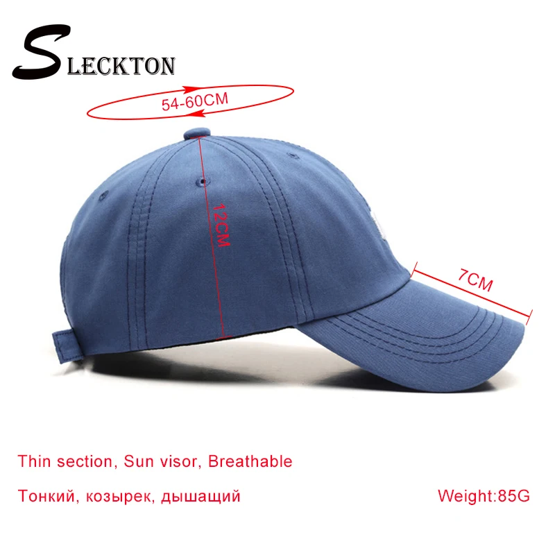 SLECKTON Mens Cotton Baseball Cap for Women and Men Fashion Snapback Hats M Embroidery Hat Casual Summer Visors Gorras Unisex | Аксессуары