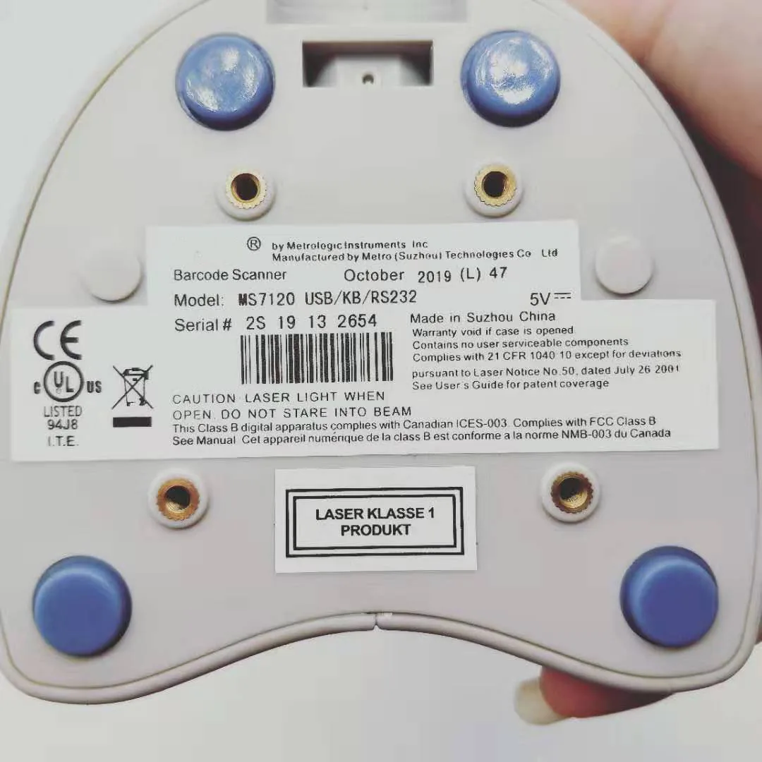 METROLOGIC MS7120/MK7120 USB ORBIT BARCODE SCANNER FOR HONEYWELL 71A38 31A38 71A38