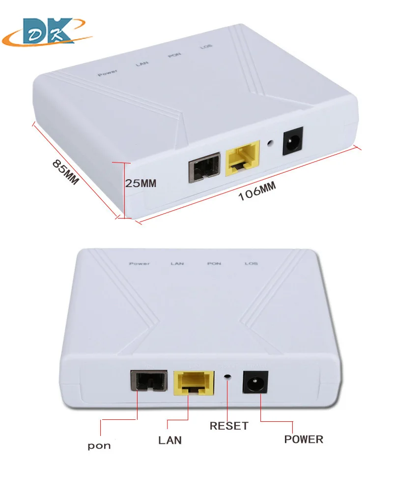 FTTH Однопортовый EPON ONU гигабитный оптоволоконный модем для домашнего