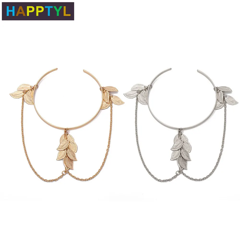 HAPPTYL 1 шт. женский браслет на руку Открытый вечерние манжеты повседневная