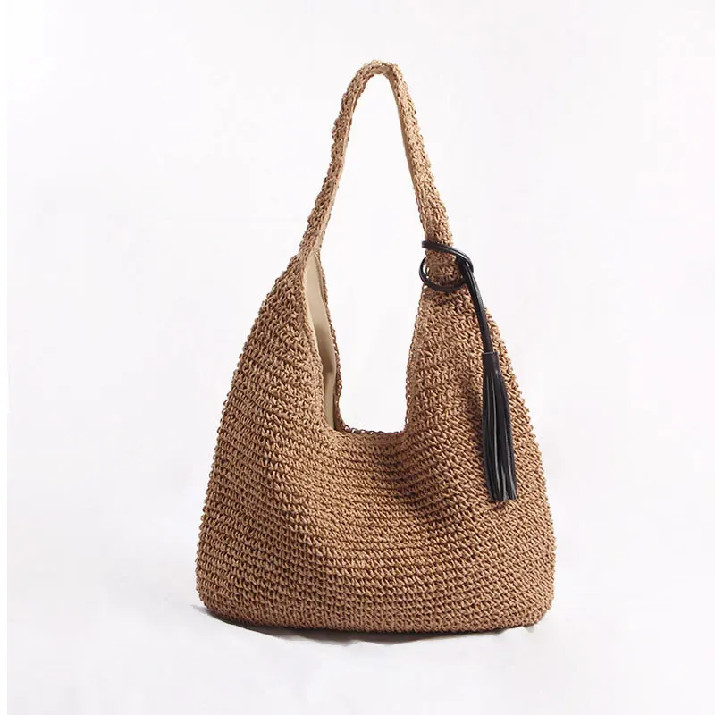 Пляжная сумка из ротанга, Женская Новая Элегантная соломенная сумка, женские сумки, 2020 от AliExpress RU&CIS NEW