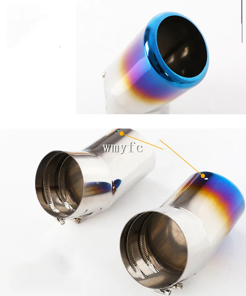 Stainless Steel Tail Exhaust Muffler Tip pipe For Toyota Land Cruiser 200 LC200 LEXUS 570 LX570 Car Styling Accessories | Автомобили и