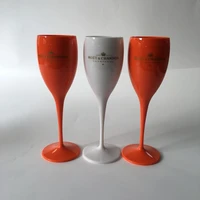 best selling pc plastic champagne red wine cup acrylic glass bar red wine transparent glass glass brandy