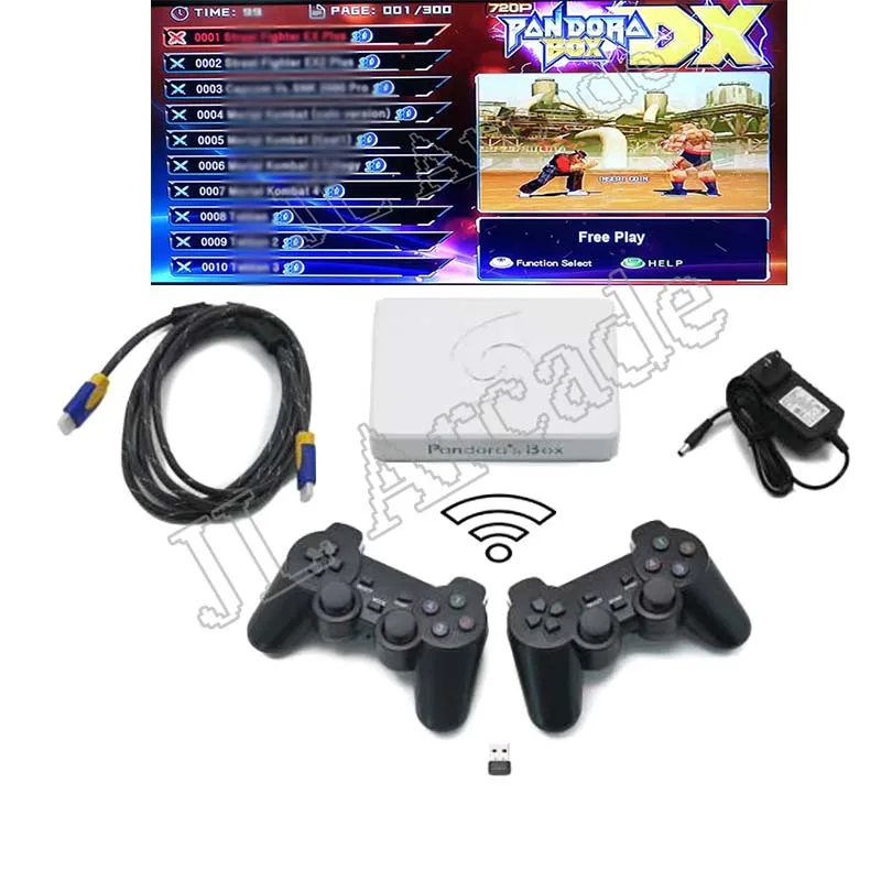 Оригинальная коробка Pandora DX проводная Беспроводная геймпад USB-джойстик