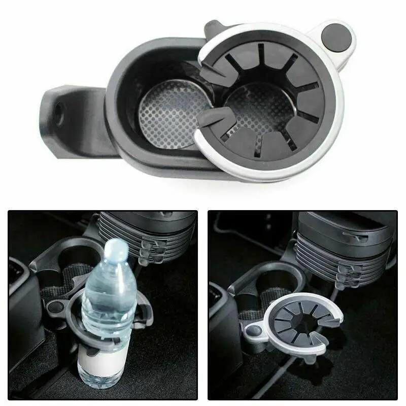 

1 pcs Water Cup Holder For Benz Smart W451 Car Beverage Cup Mount Console Storage Storage Box OE: A451810037