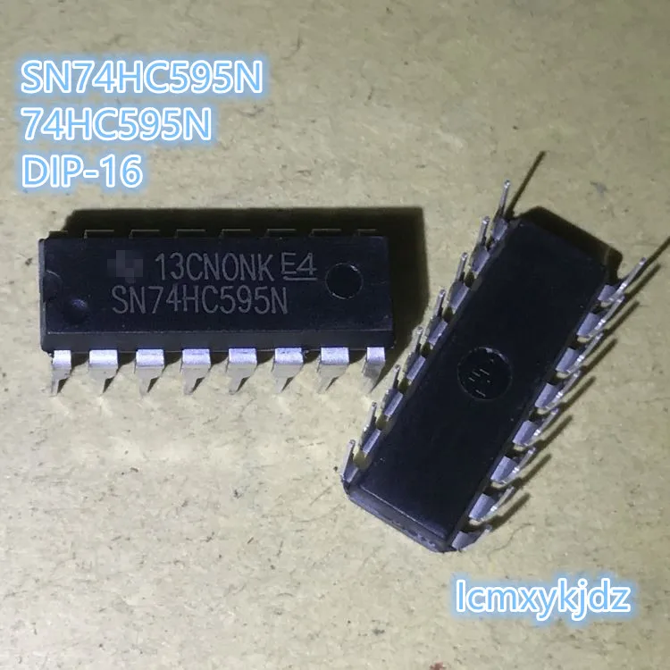 1 шт./лот 74HC595 74HC595D SN74HC595N 74HC595N лапками углублением SOP 16/DIP 16 новый оригинальный