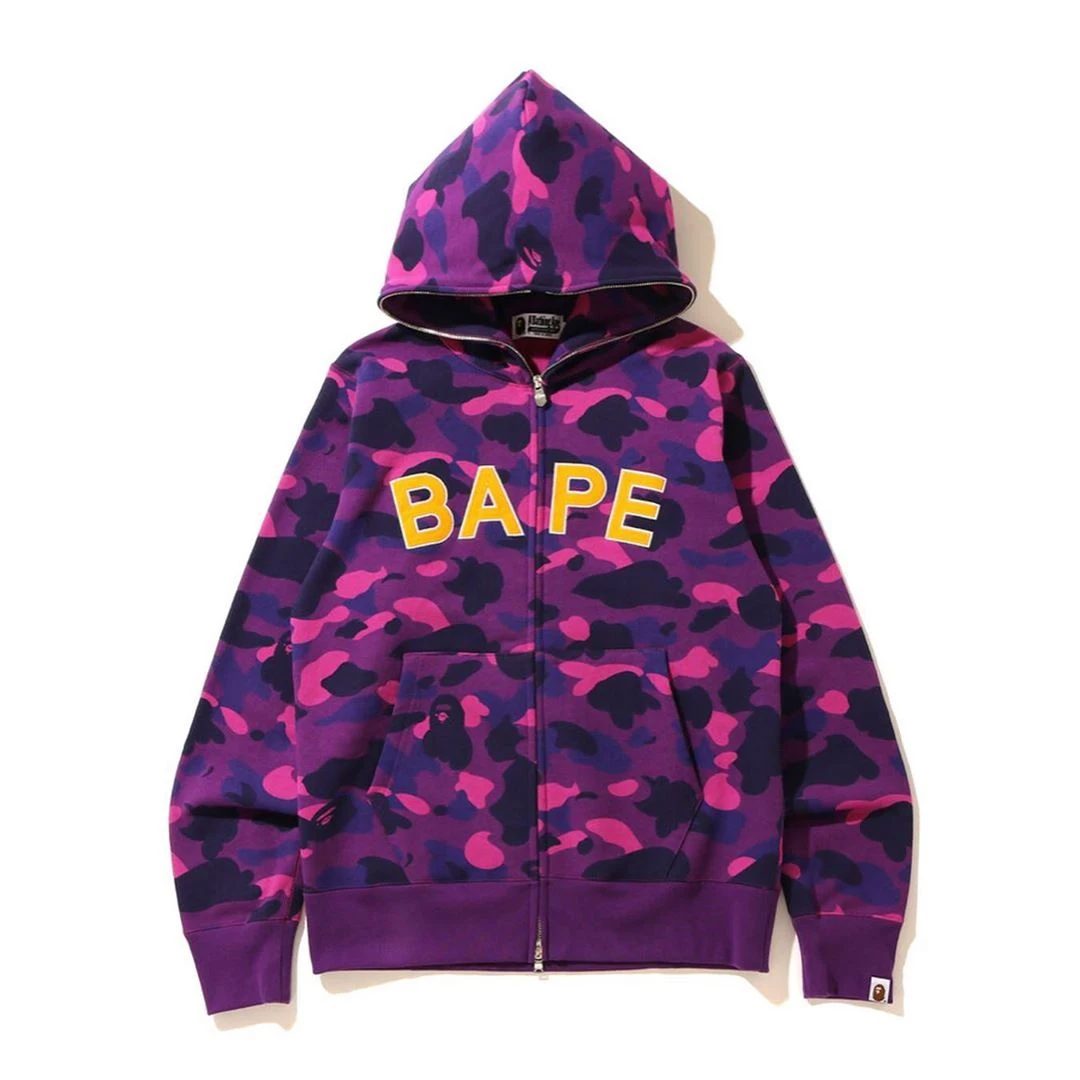

Embroidered Letter Sweatshirt Jacket M-3XL