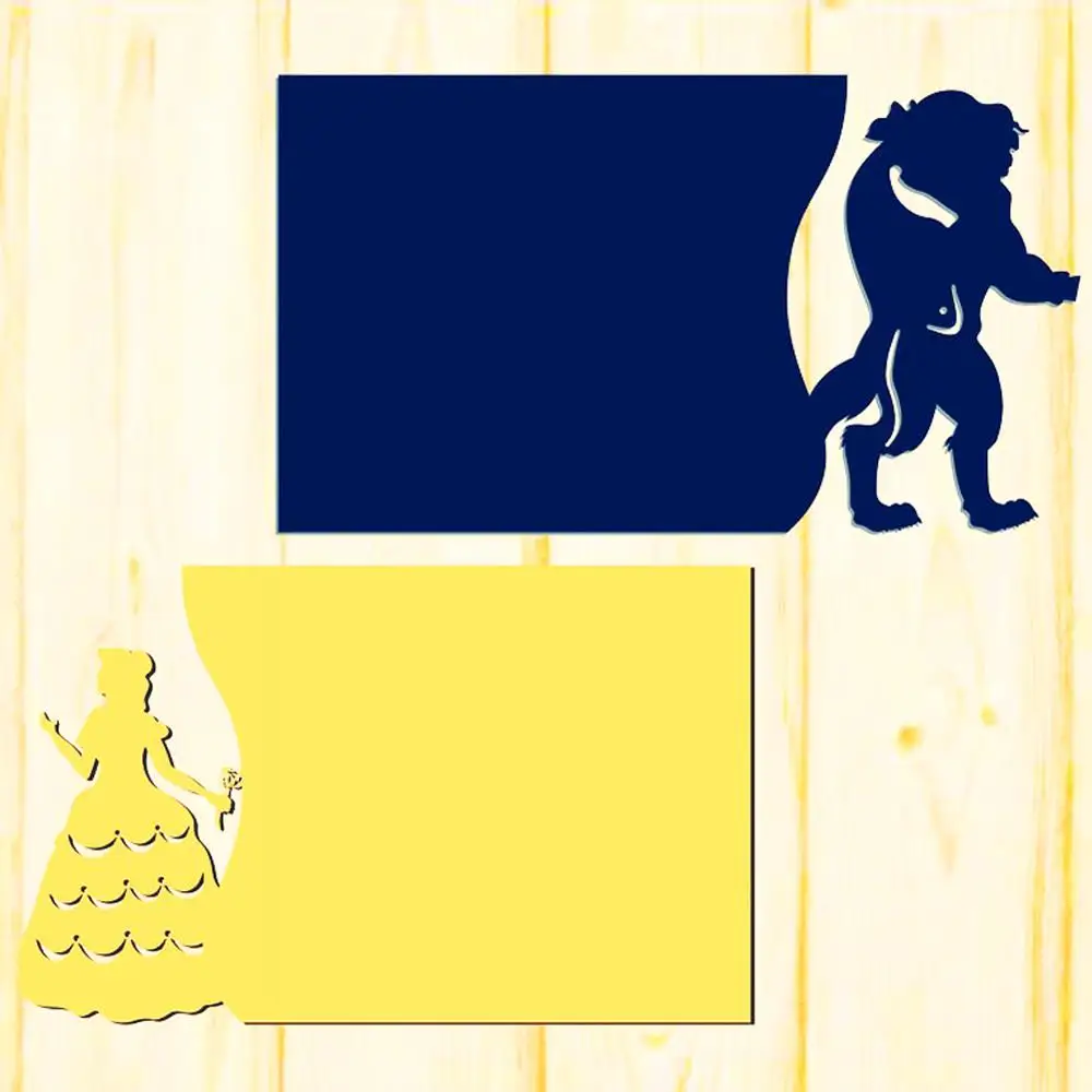 30 шт. свадебные пригласительные открытки с лазерной резкой|Открытки и