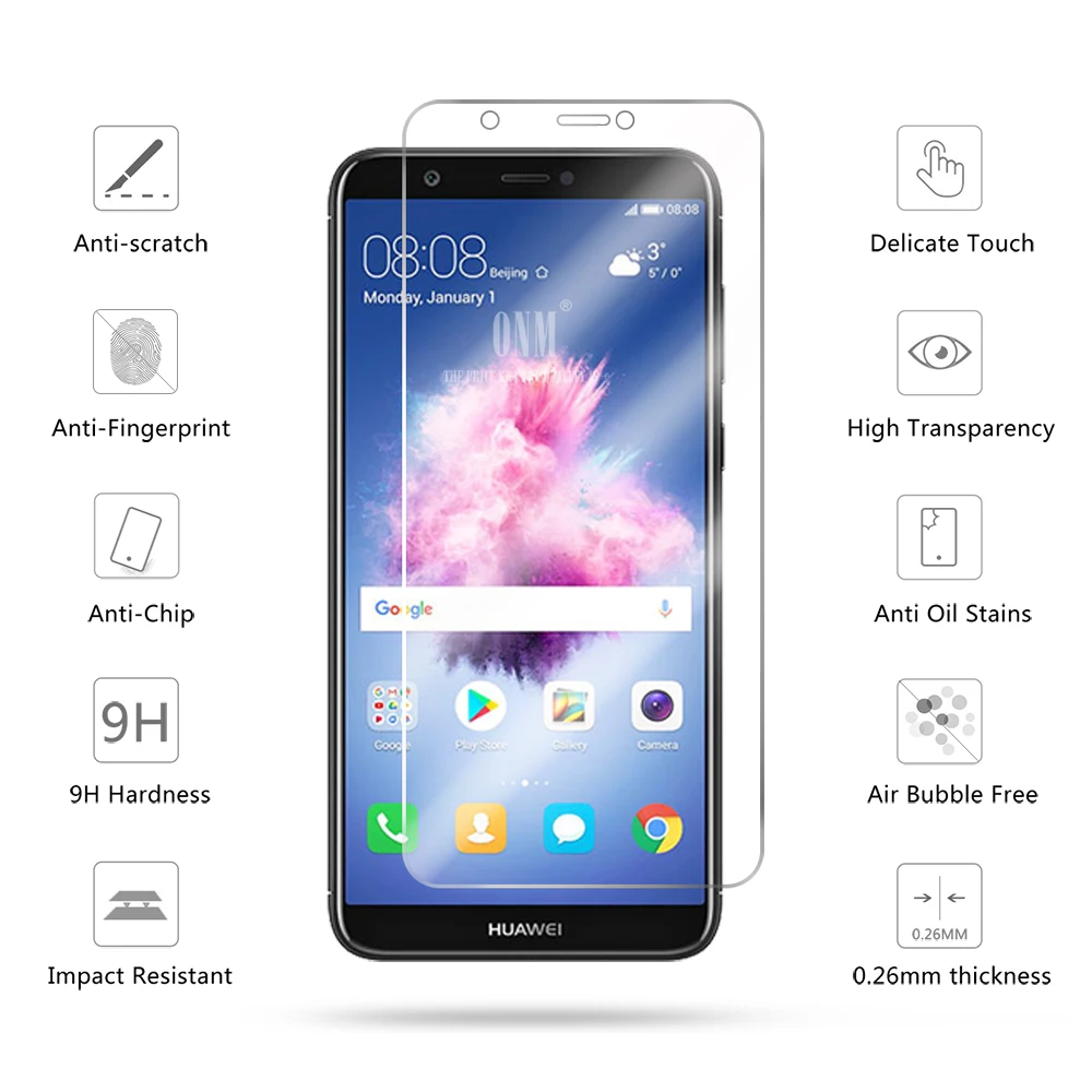 10 шт закаленное стекло для Huawei P Smart 2018 Защита экрана nova 3i Защитная стеклянная