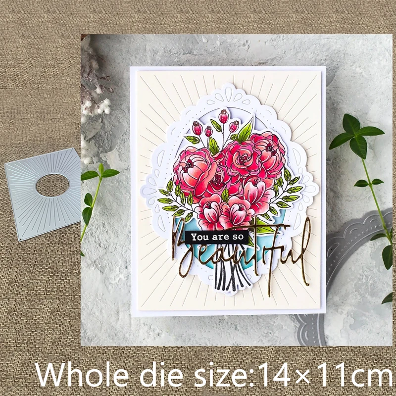 Штампы для резки металла XLDesign трафаретная форма блестящая рамка украшения