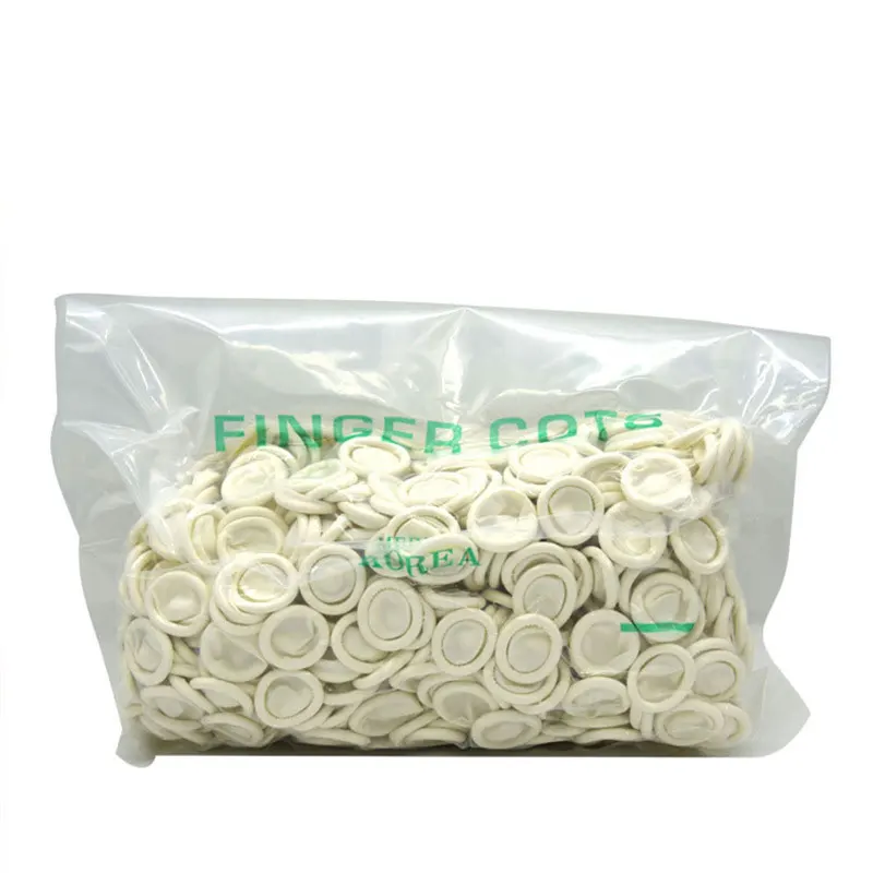 Перчатки для дизайна ногтей латексные резиновые напальчники пальцев защитные