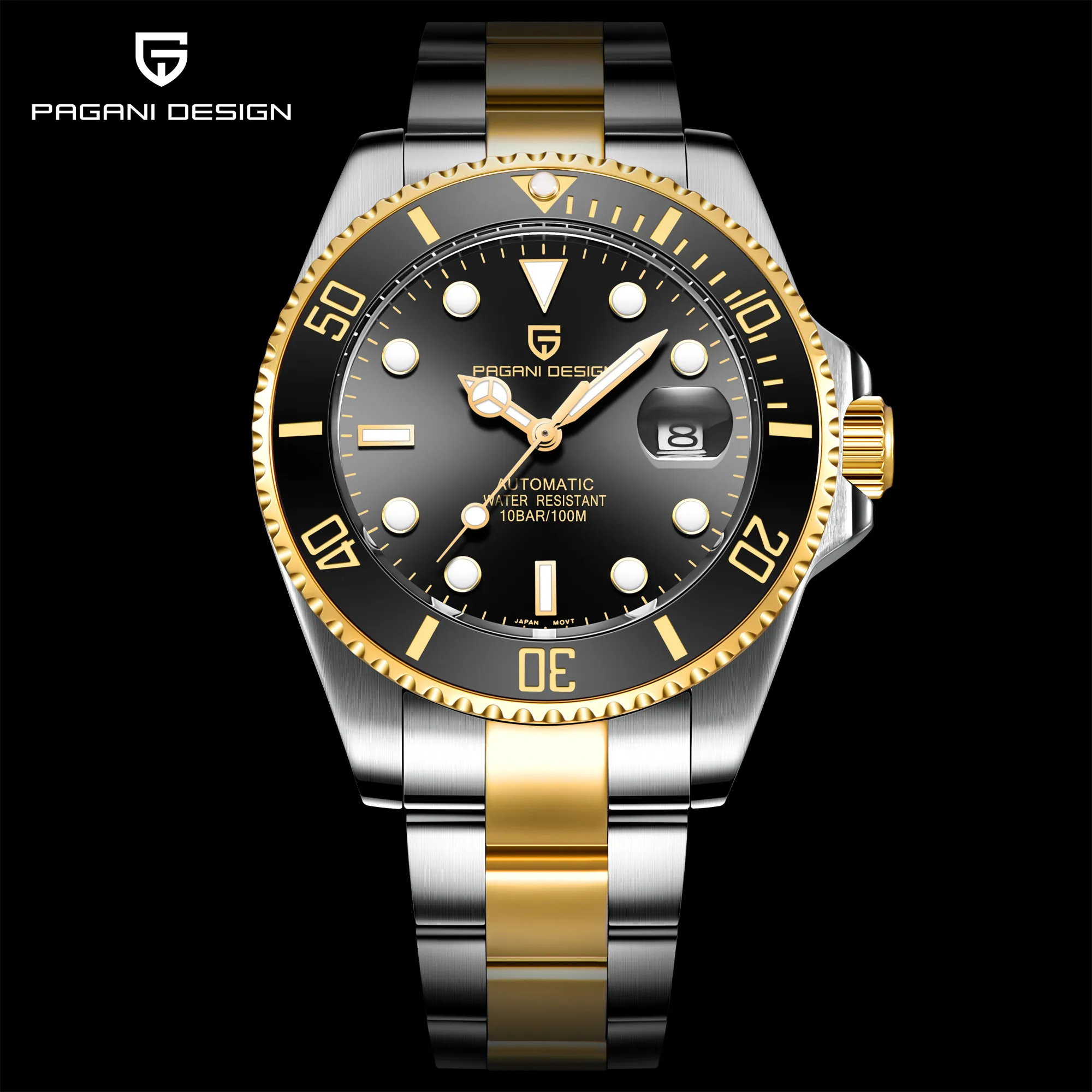 

2021 PAGANI DESIGN 1639 Seiko NH35A Business watch stainless steel Waterproof Mechanical Men watch Sapphire Automatic Watch men
