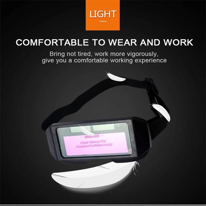 Automatic Dimming Welding Glasses Helmets Solar Goggles Special Anti-glare Tools For Masks Accessories | Инструменты