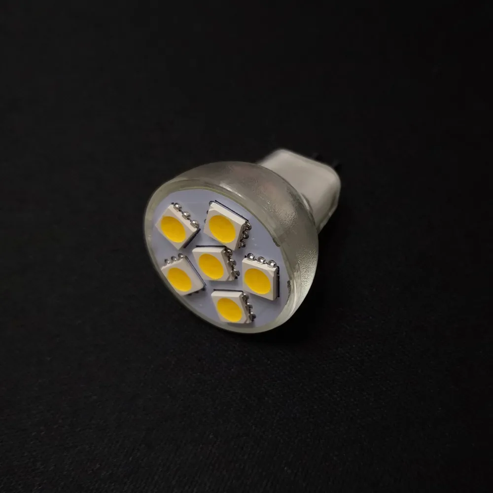 1 шт мини Точечный светильник 12v светодиодный MR8 AC12V Светодиодный точечный светильник mr8 12v 5050 6smd светодиодный mr8 dc12v Точечный светильник mr8 светодиодный 12v AC DC12V