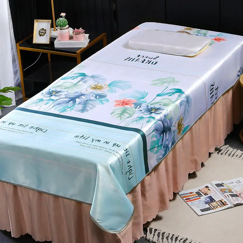 Новинка ледяной Шелковый коврик с отверстиями листы для массажной терапии