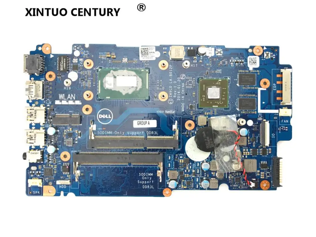 

LA-B012P For Dell Inspiron 5447 5547 5442 laptop motherboard LA-B012P REV:1.0 I7-4500U/I7-4510U motherboard 100% Test work