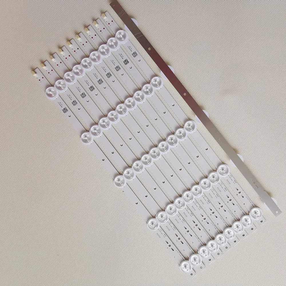 50 штук в упаковке = 5 комплект светодиодный Подсветка лампы Газа s для Sony 40 дюймов