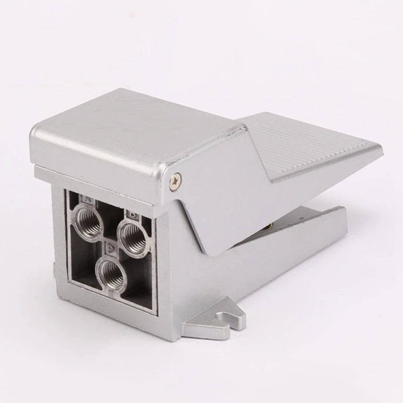 Pneumatic Two-Position Four-Way 4F210-08LF Foot Valve Switch with Self-Locking and Protective Cover | Обустройство дома