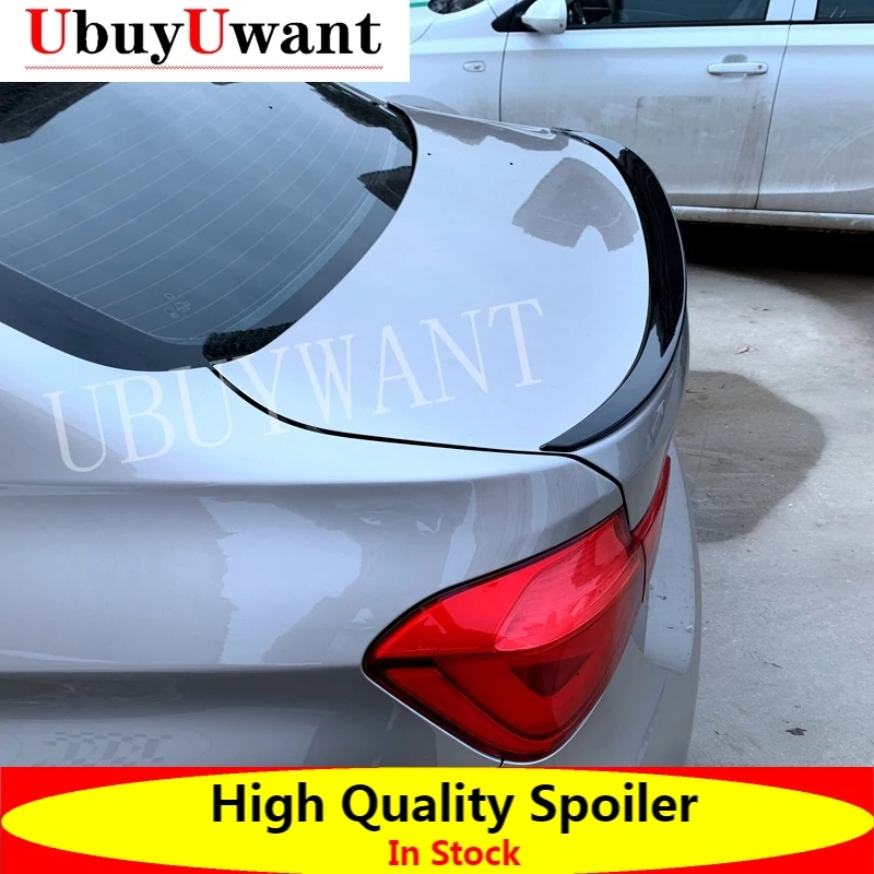 

Для BMW F30 F35 3 серии 2012 2013 2014 2015 2016 2017 2018 ABS черный Задний спойлер, задний спойлер, багажник, крыло багажника, украшение, стиль M/P/V