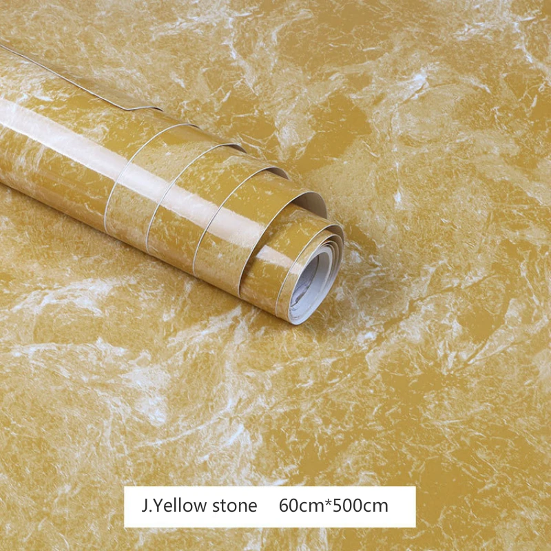 

0.6m*5m Vinyl Film Self Adhesive Wallpaper Marble Waterproof for Bathroom Kitchen Cupboard Contact Paper PVC Wall Stickers