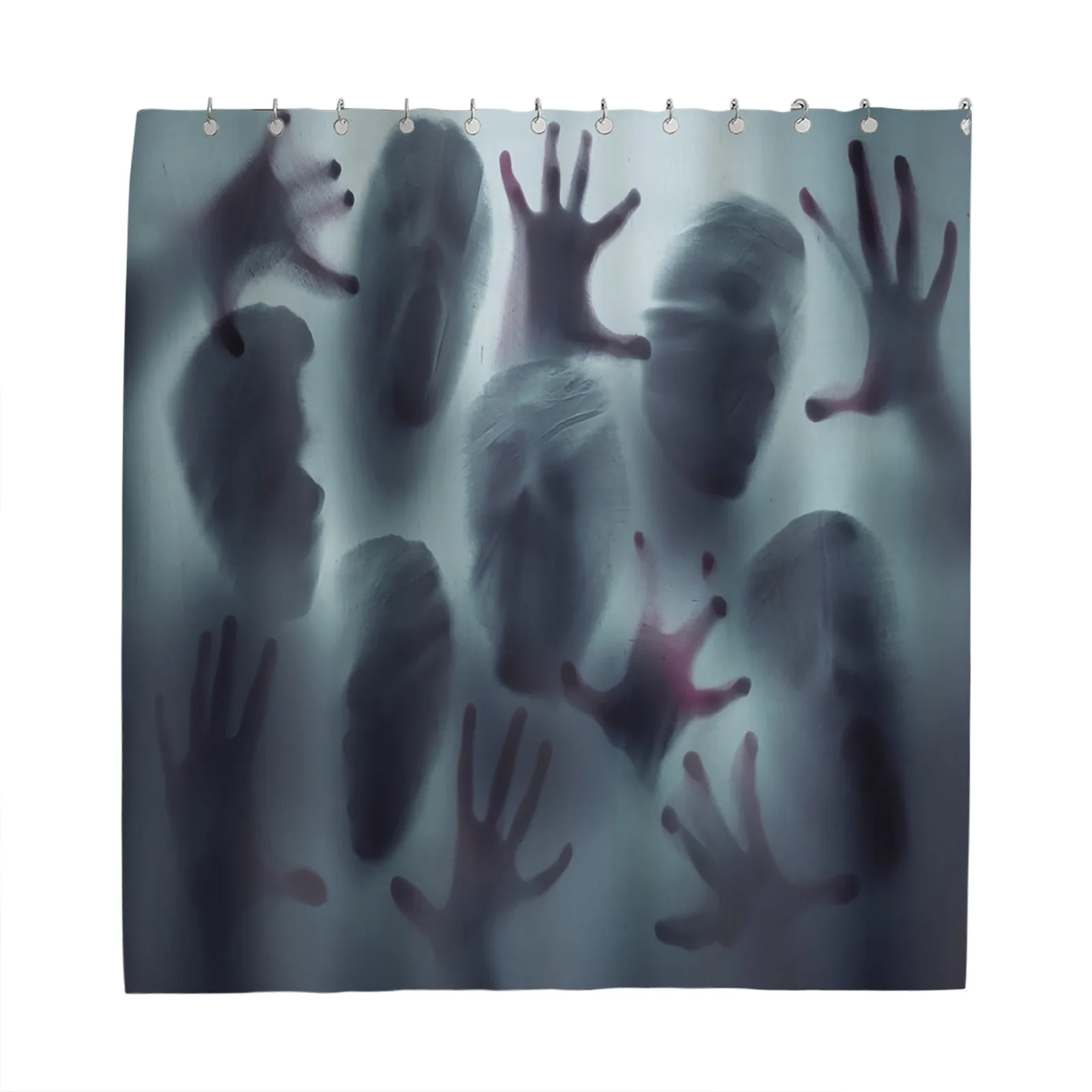 Halloween Shower Curtain Window Curtains Horror Bloody Hands Bathroom For Decor 180*180cm G2 | Дом и сад