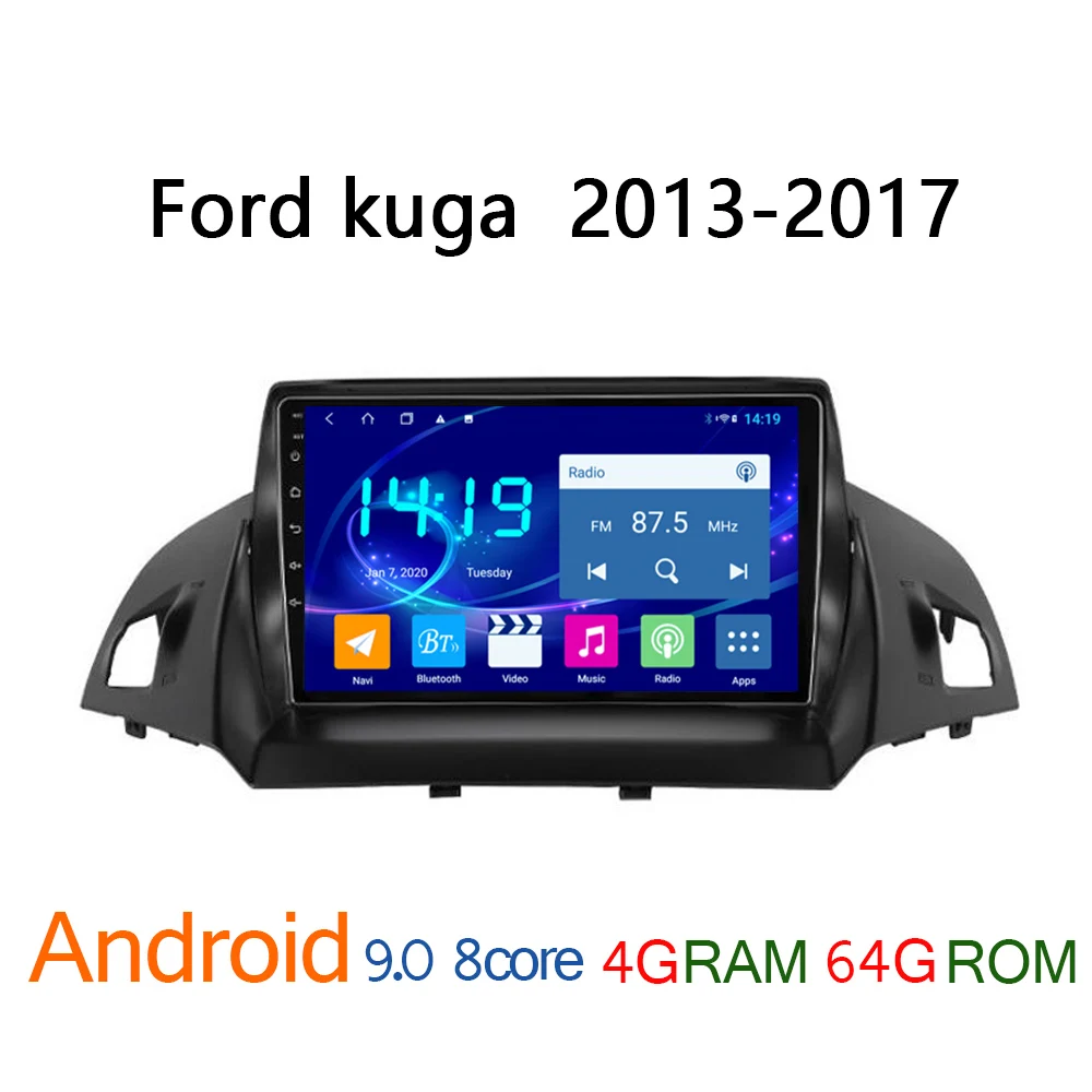 Автомагнитола для Ford kuga escape C max 2013 2017 4 Гб + 64 ГБ|Автомагнитолы| |