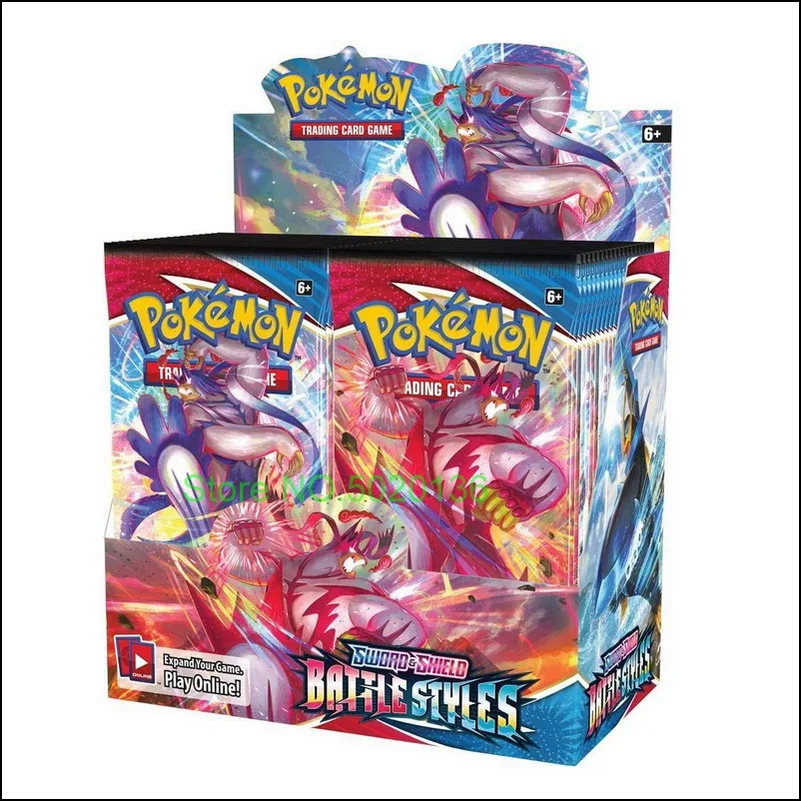 324 шт. команда Pokemon TCG: гром потерянный солнце и луна единые умы бокс-бустер игра с