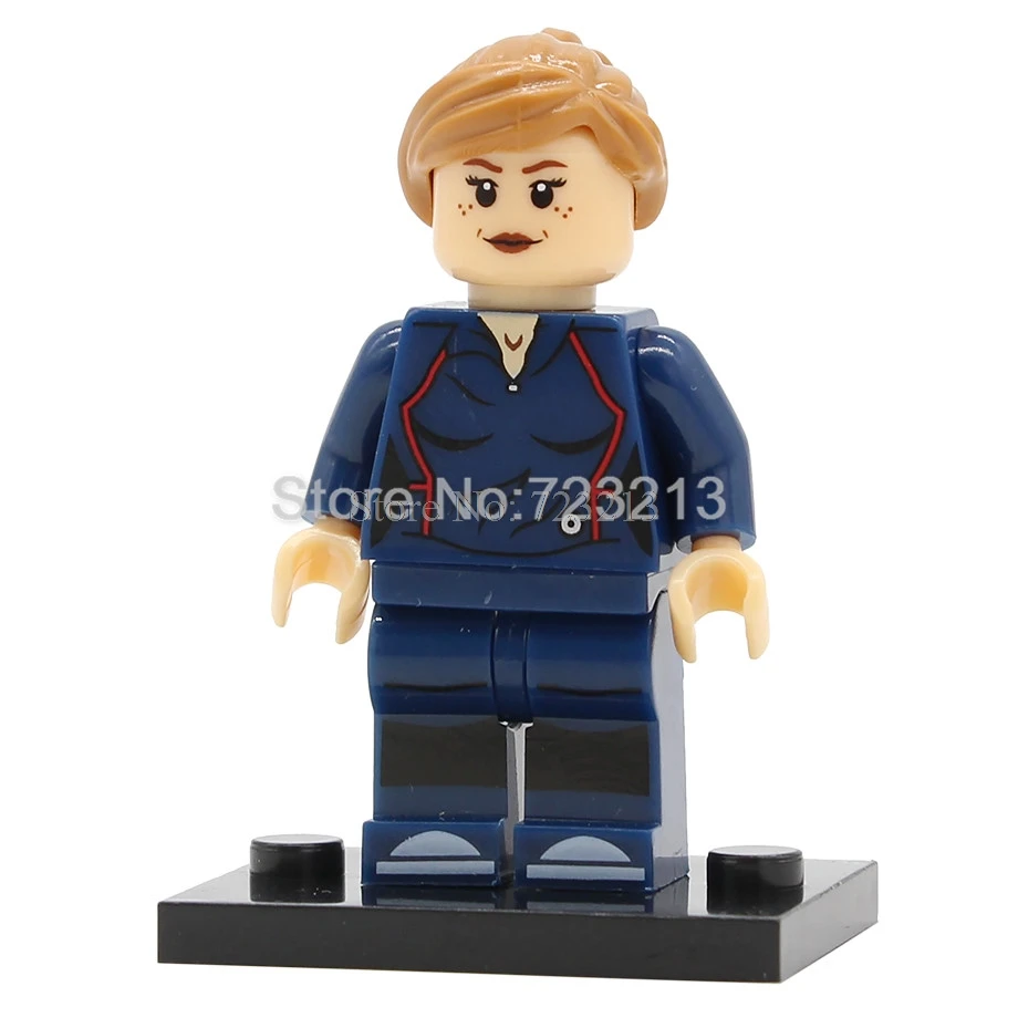 Pepper Одиночные супер герои Мстители танос Коллекционная Фигурка Starhawk Ayo Vision Okoye Kraglin строительные блоки наборы модели кирпичные игрушки - Цвет: Pepper