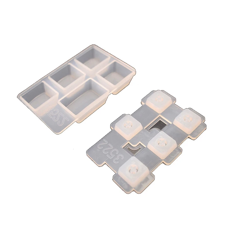 

M2EA Compatible with Cherry MX Mechanical Gaming Keyboard Epoxy Resin Mold Computer PC Gamer Pet Paw Keycaps Silicone Molds