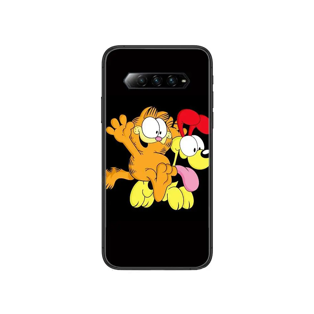 

Anime Phone Case For xiaomi Black Shark 2 3 3s 4 Pro Helo Black Cover Silicone Back Prett