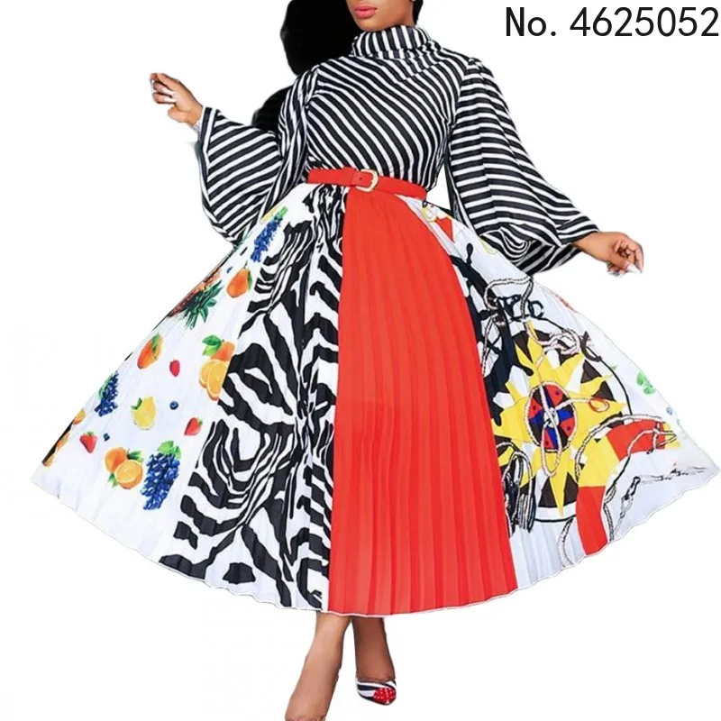 

Женское платье в полоску, элегантное платье макси для Африканской вечеринки