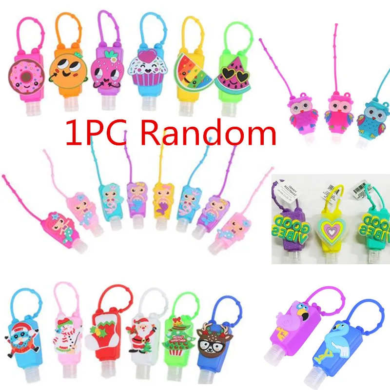 

30ml Silicone Cute Heart Portable Travel Mini Hand Sanitizer Hand Gel Holder Safe Gel Holder Shampoo Soap Dispenser Bottle