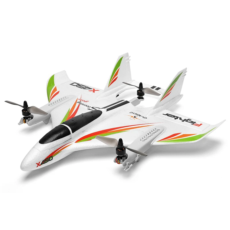 XK X450 vtol RTF epo rc беспилотный радиоуправляемый самолет модель самолета пульт