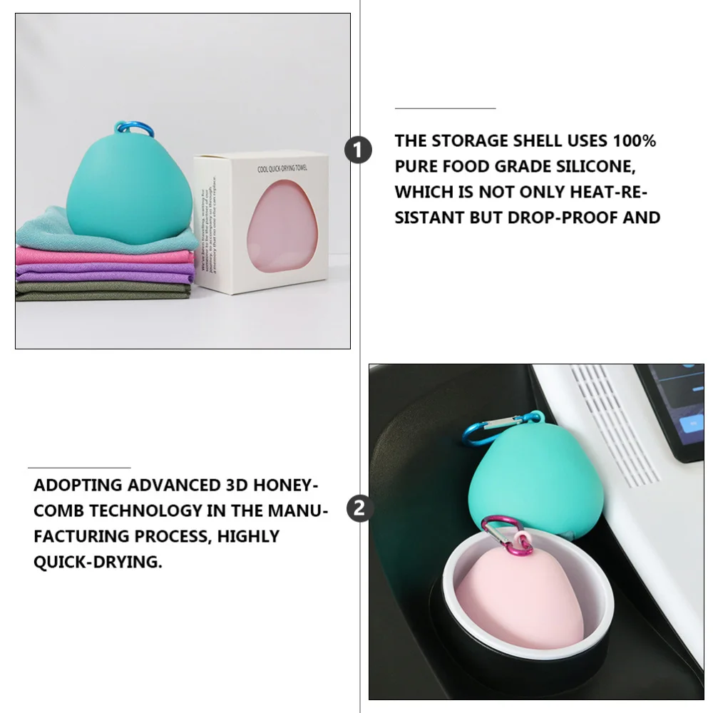 Быстросохнущее охлаждающее полотенце из микрофибры идеальное Впитывающее Пот