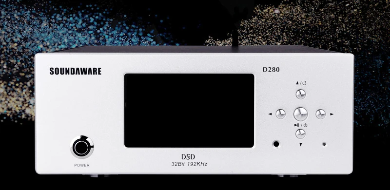 R-023 Soundaware D280 Настольный цифровой проигрыватель HIFI поддержка Roon Ready DLNA Airplay Интернет wifi NAS SAMBA USB