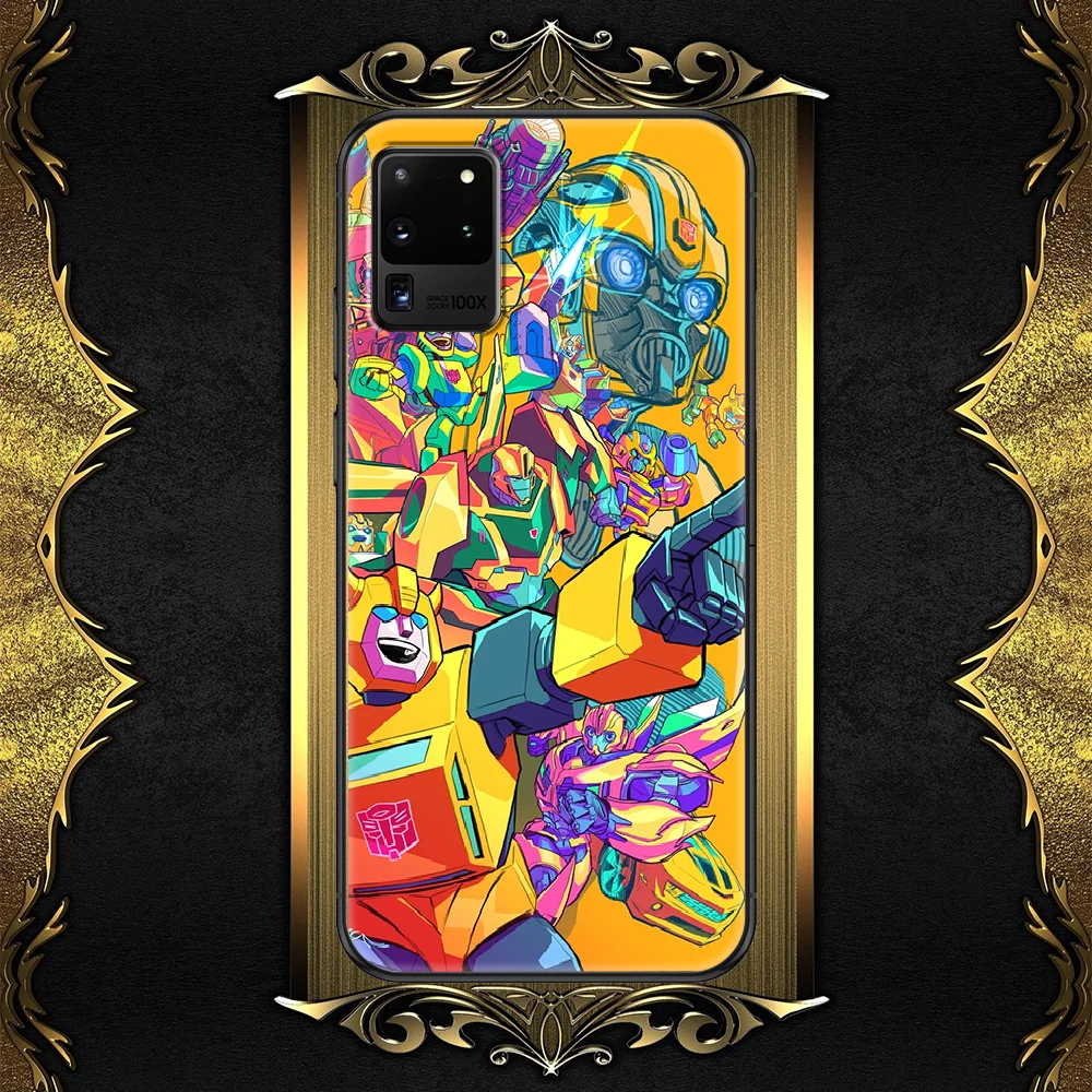 

Bumblebees-compatible Phone case For Samsung Galaxy Note 4 8 9 10 20 S8 S9 S10 S10E S20 Plus UITRA Ultra black art coque trend