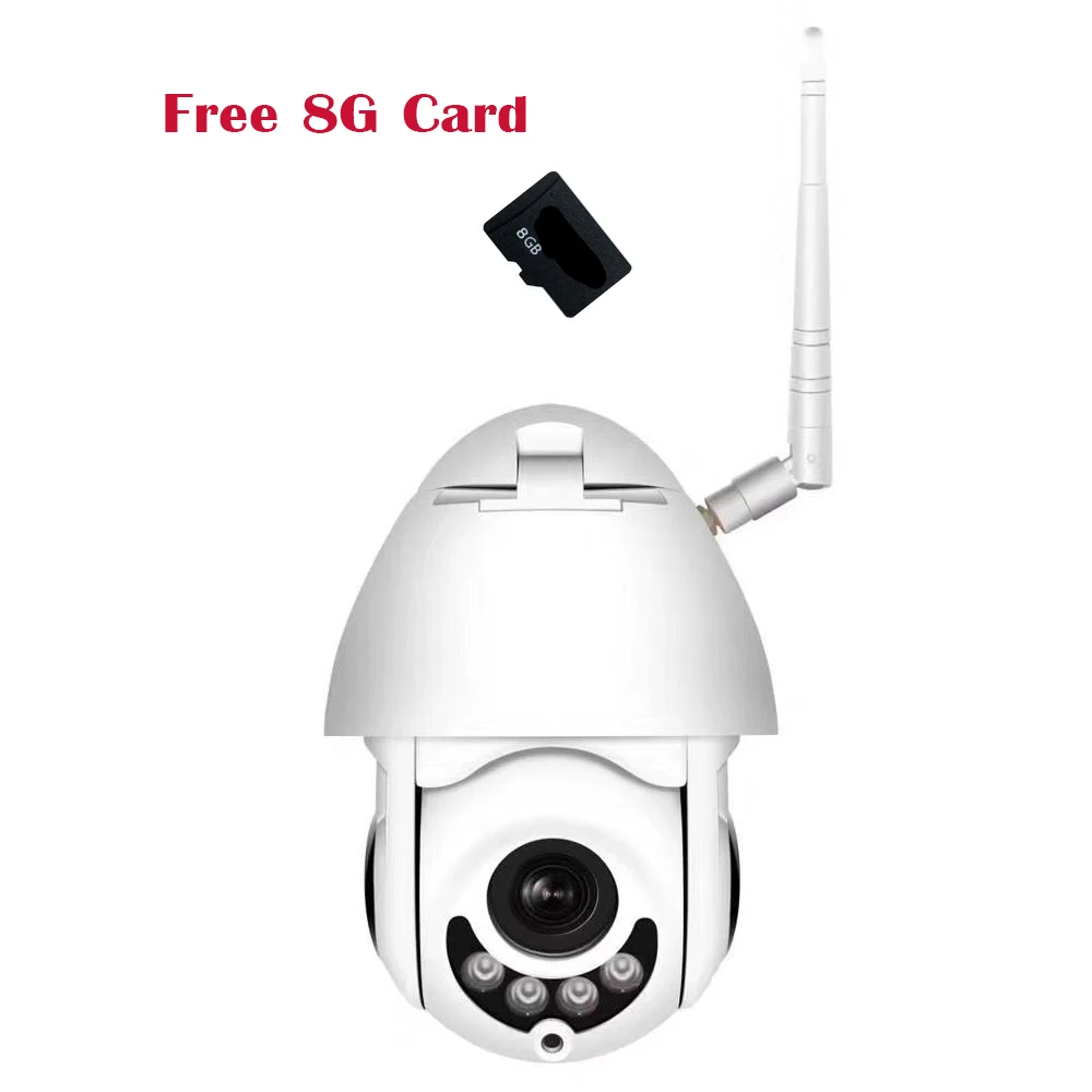 1080P wifi IP камера домашняя беспроводная камера наблюдения wifi IR IP PTZ купольная камера приложение ночное видение 2MP wifi камера 8g карта