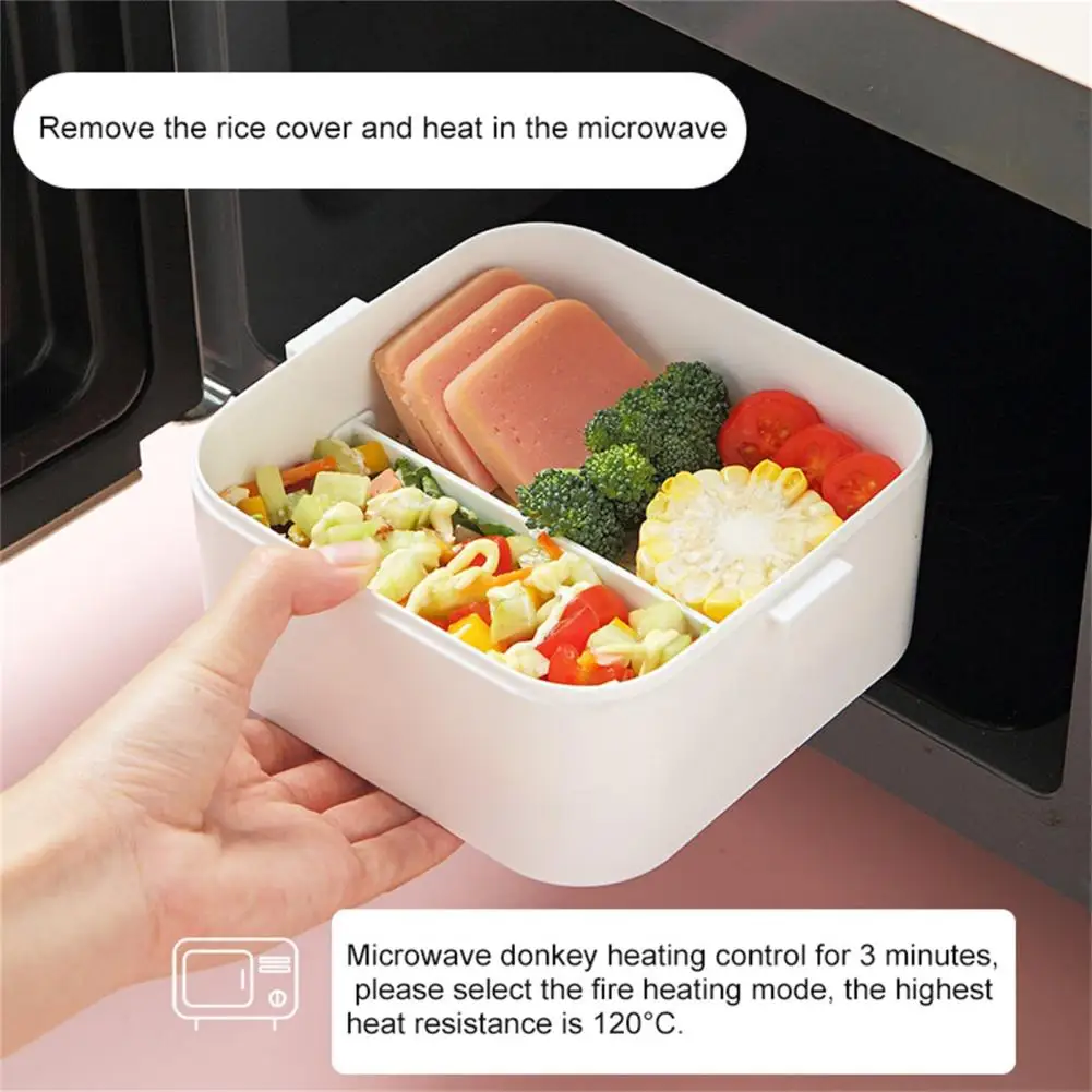 Microwavable Useful Household Sealed Lunch Bento Box Large Capacity BPA Free for Student | Дом и сад