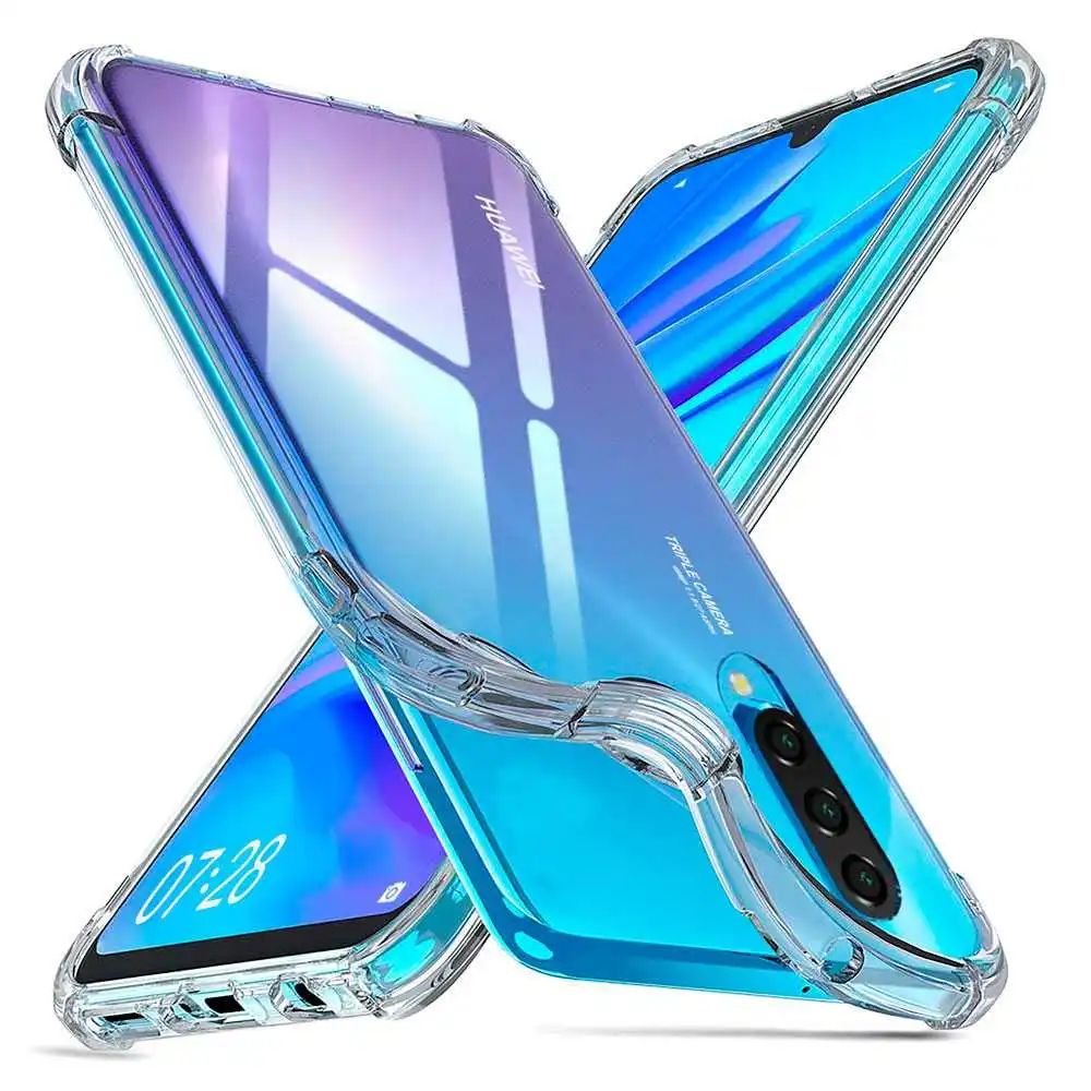Honor 20 20S 30 10i 9X 9A чехол etui Мягкий противоударный для телефона Huawei P Smart Z 2019 P30 Pro P40 Lite E