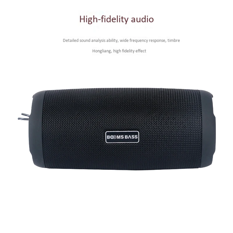 Booms Bass L12 портативный bluetooth-динамик беспроводная басовая колонка