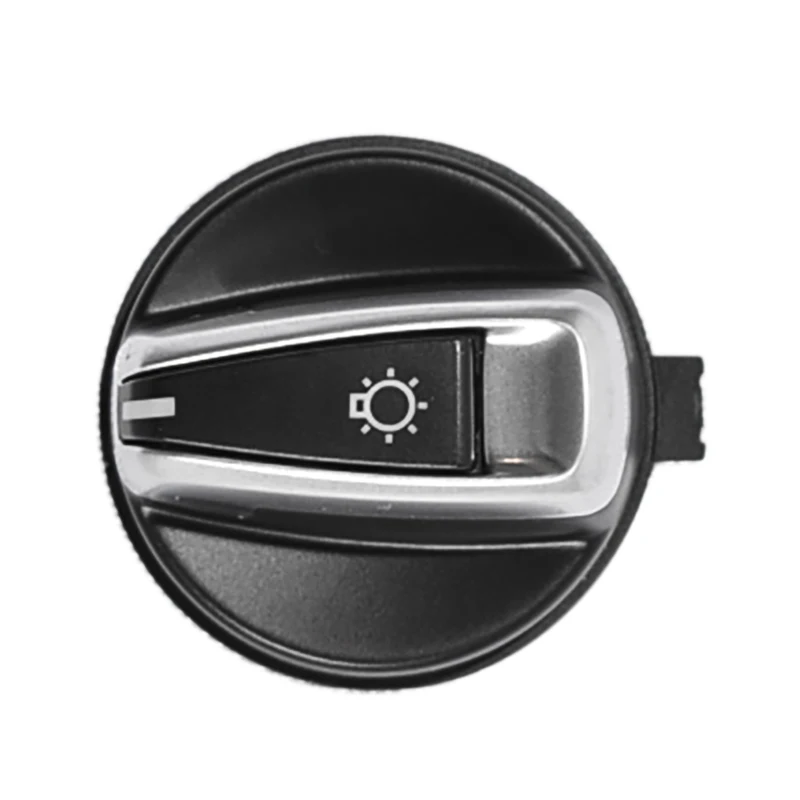 

Car Chrome AUTO Head Light Switch Rotation Button For BMW 1 E88 E82 3 E90 E91 X1 E84 Head Control Konb Button Light Lamp Switch