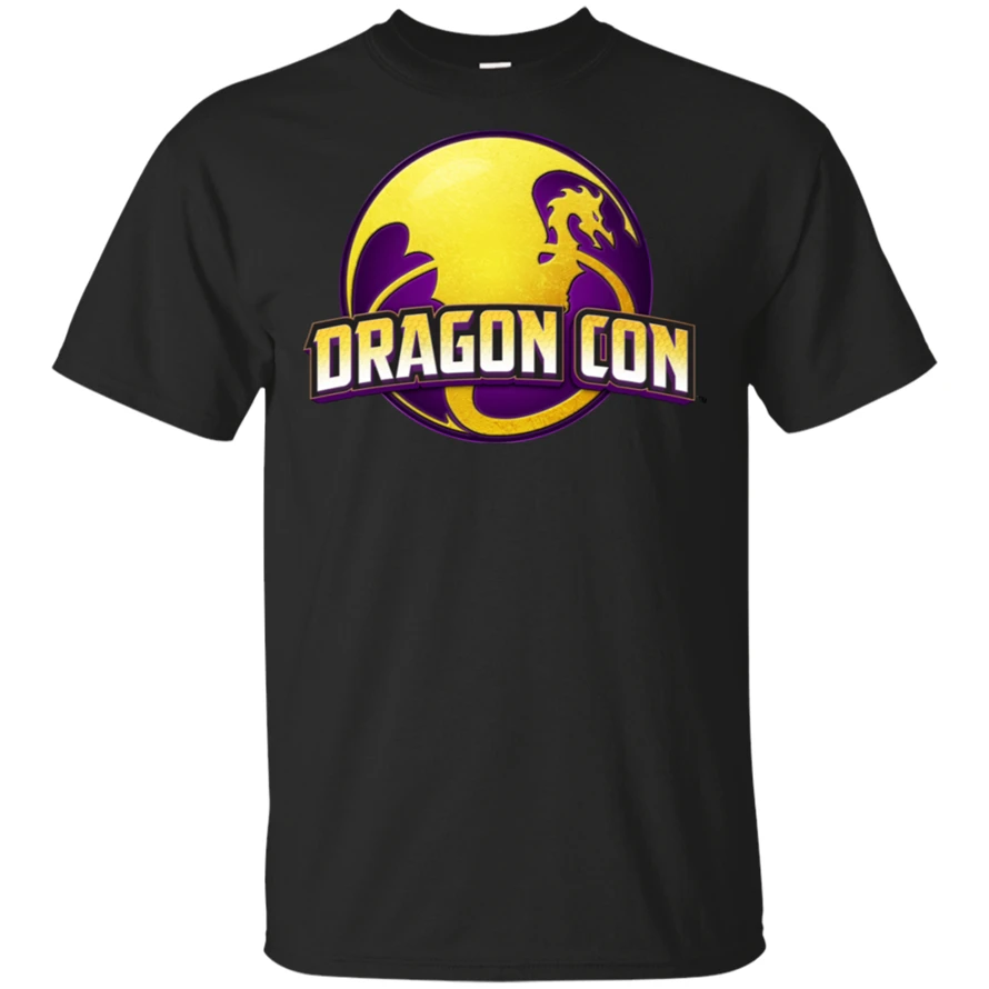 Dragon Con 2019 футболка для событий комикс новинка черная S 3Xl подарки модная